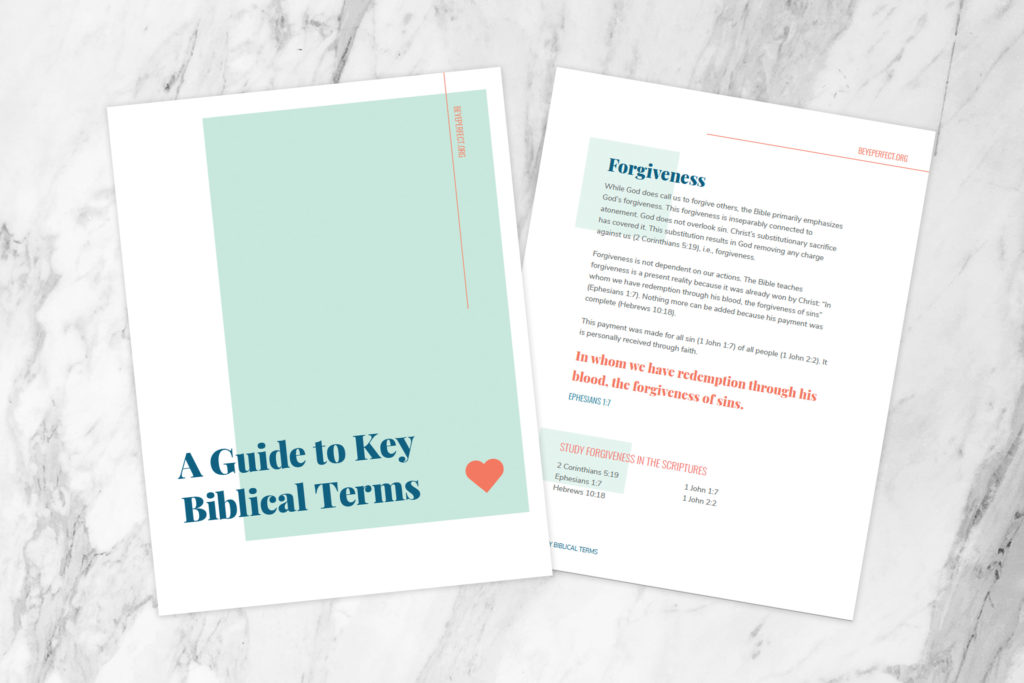 A Guide to Key Biblical Terms Truth in Love Ministry